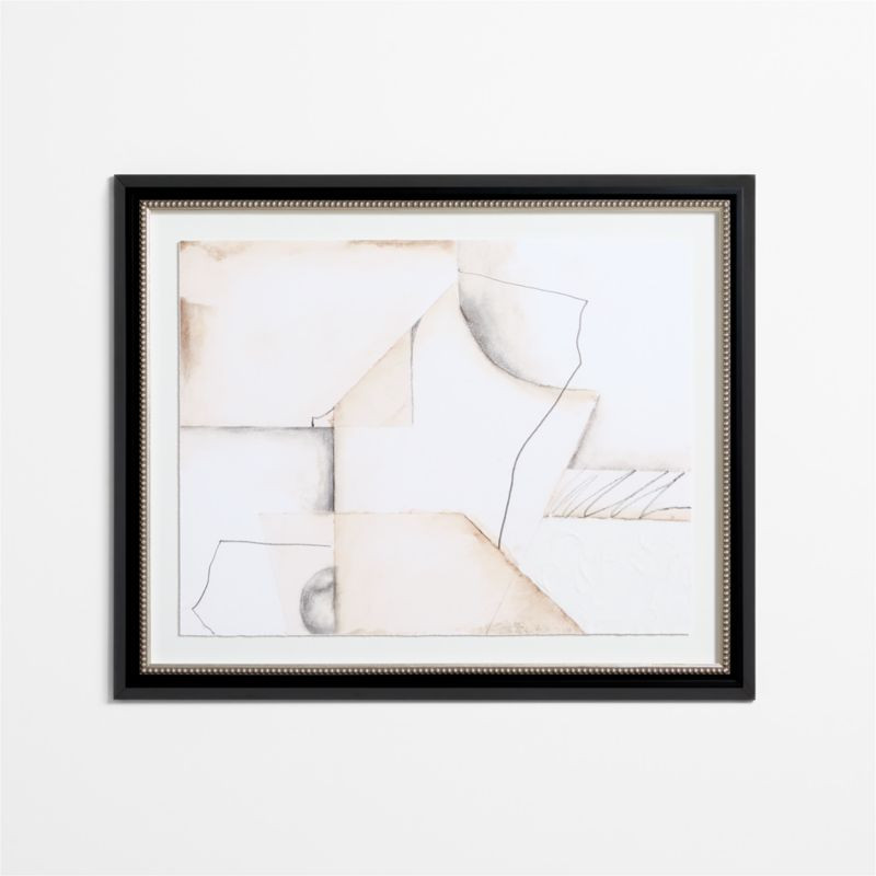 "The Effect" by Joe Turner 51.7"x41.7" Framed Wall Art Print | Crate & Barrel