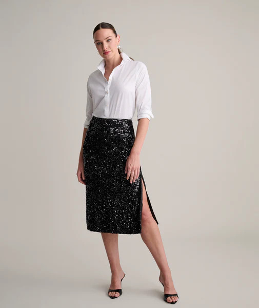 Sequinned Celine Skirt | UNTUCKit (US)