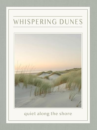 Whispering Dunes: A Sea Green Coffee Table Book for Beach House Decor & Guest Notes | Neutral Coa... | Amazon (US)
