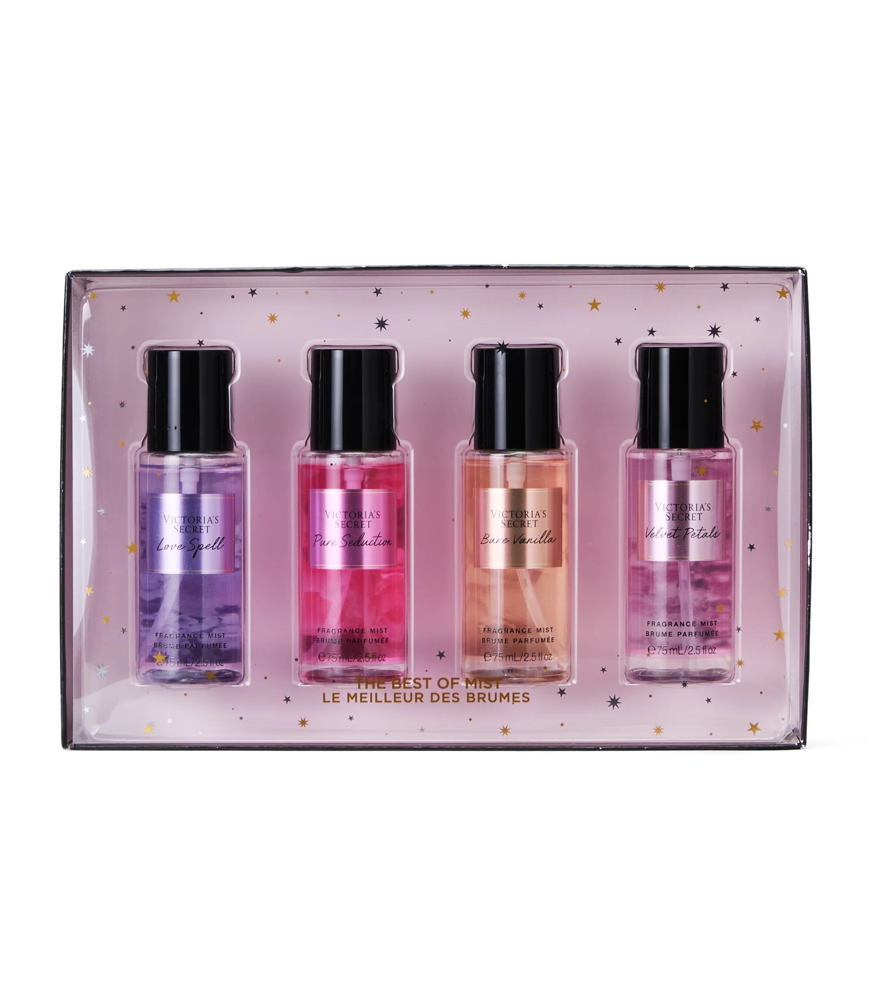 Victoria's Secret Fragrance Mist Collection 4 Piece Mini Mist Gift Set, Assorted Scents, Gift Set... | Walmart (US)