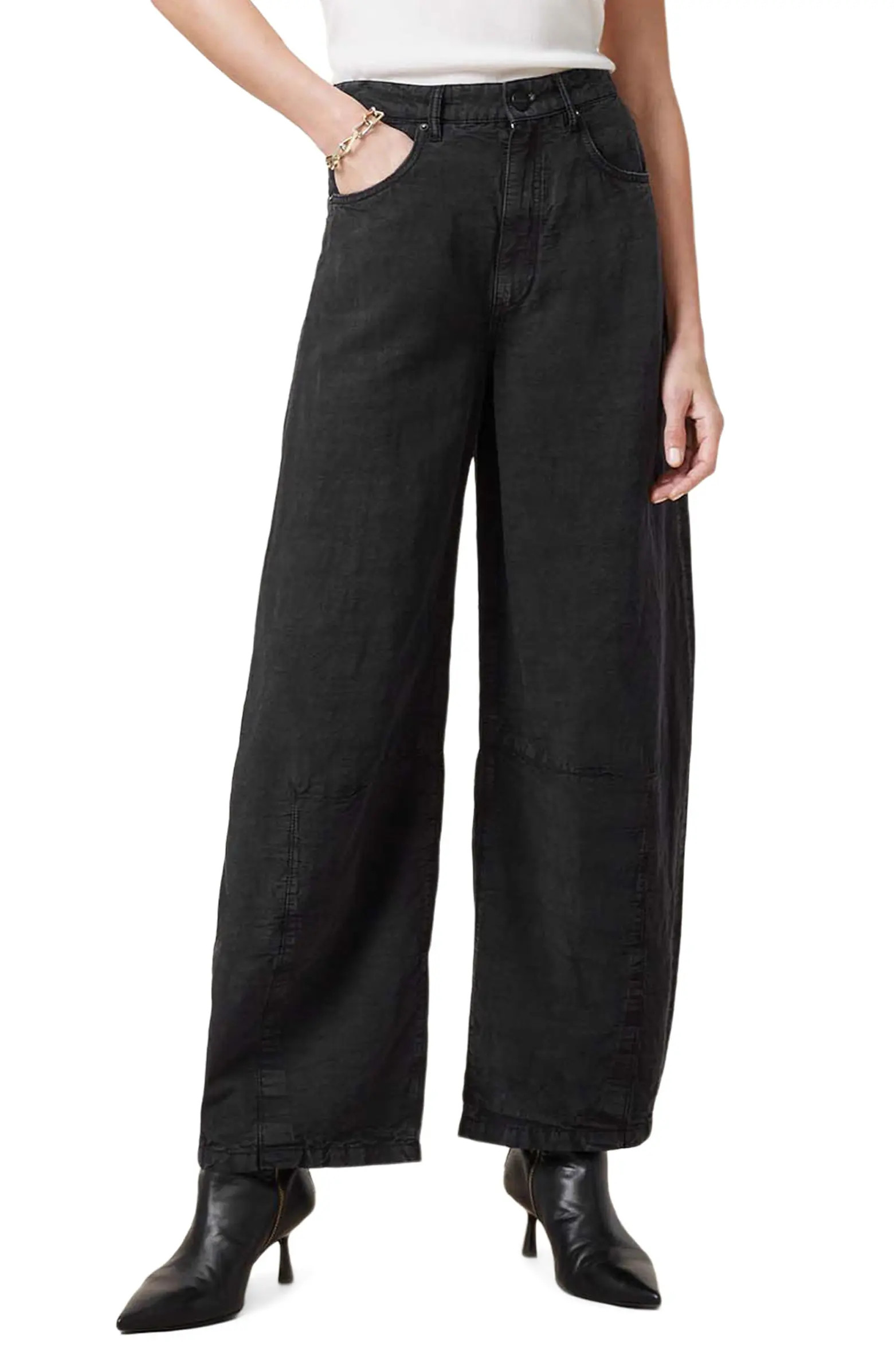 Jett Barrel Leg Trousers | Nordstrom