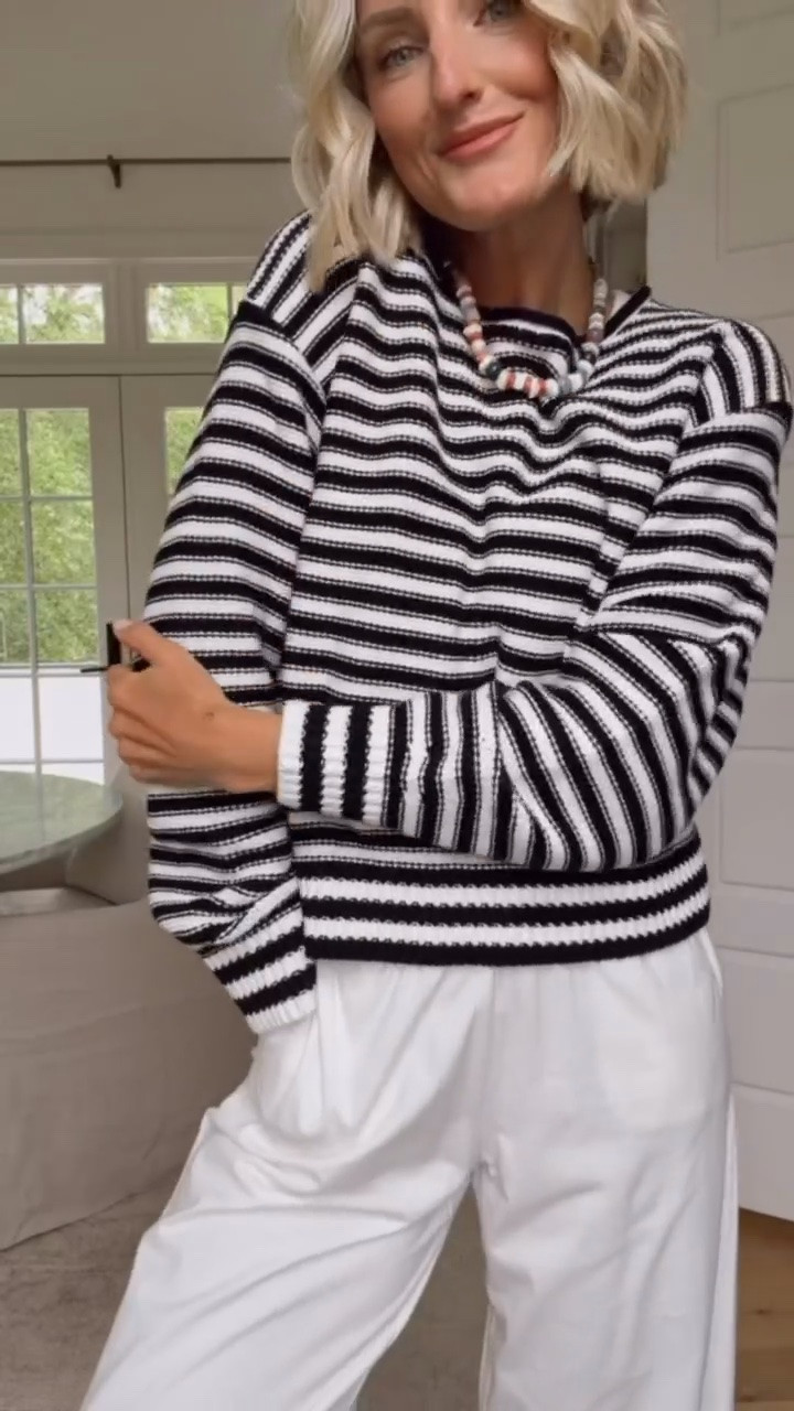 A striped sweater is such a great closet staple for spring & summer! Wearing M in the sweater & S in the pants.

Loverly Grey, Gap Factory, striped sweater, spring fashion, spring outfit ideas

#LTKootd #LTKSeasonal