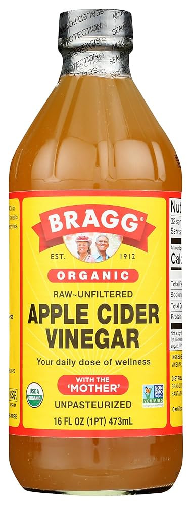 BRAGG VINEGAR APPLE CIDER UNF ORG, 16 OZ | Amazon (US)