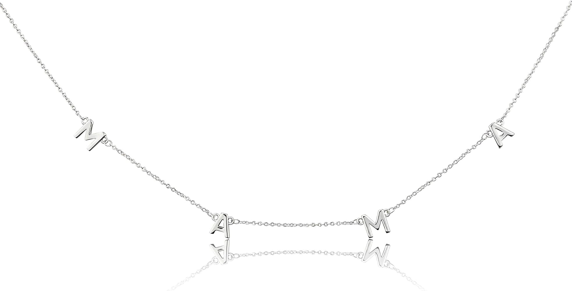 Mama Necklace Dainty Necklace | 14k Gold Dipped Necklaces For Women, Gifts for Mom | 14 Gold Necklac | Amazon (US)