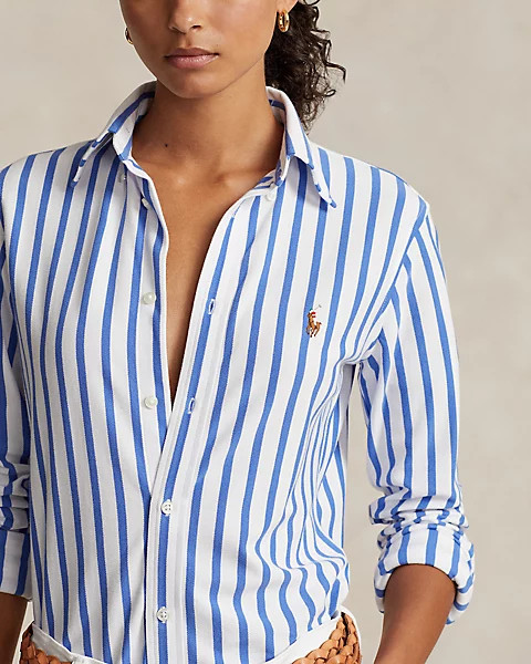 Striped Oxford Cotton Shirt | Ralph Lauren (UK)