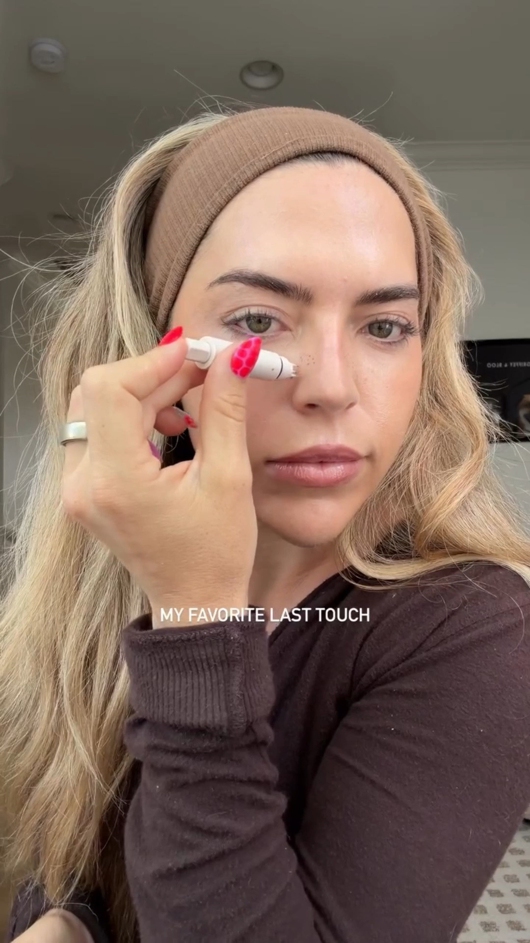 Faux freckles — my favorite last touch when doing makeup!

#LTKgrwm #LTKBeauty #LTKootd