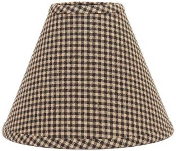 Home Collection by Raghu Newbury Gingham Black Lampshade, 10" | Amazon (US)