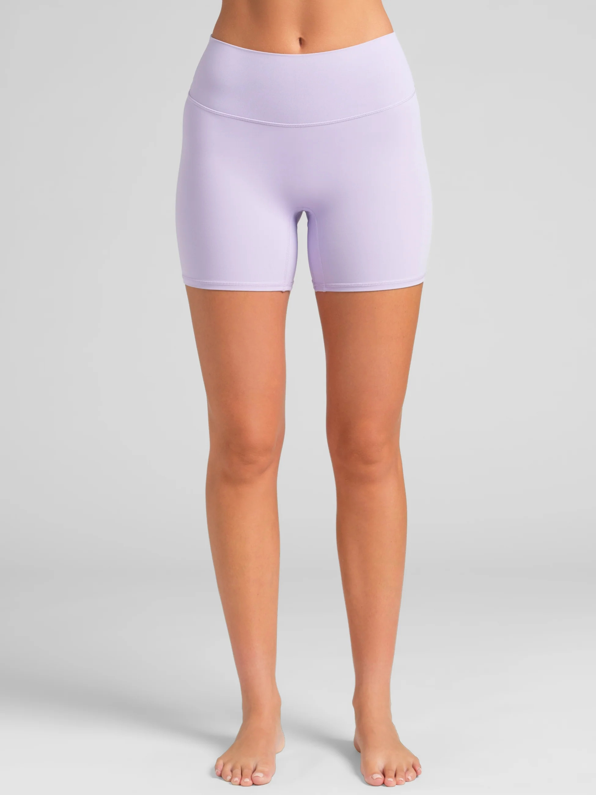 Women's Comfrt ComfrtCore™ 5" Biker Shorts | Lavender | L | Large | Comfrt