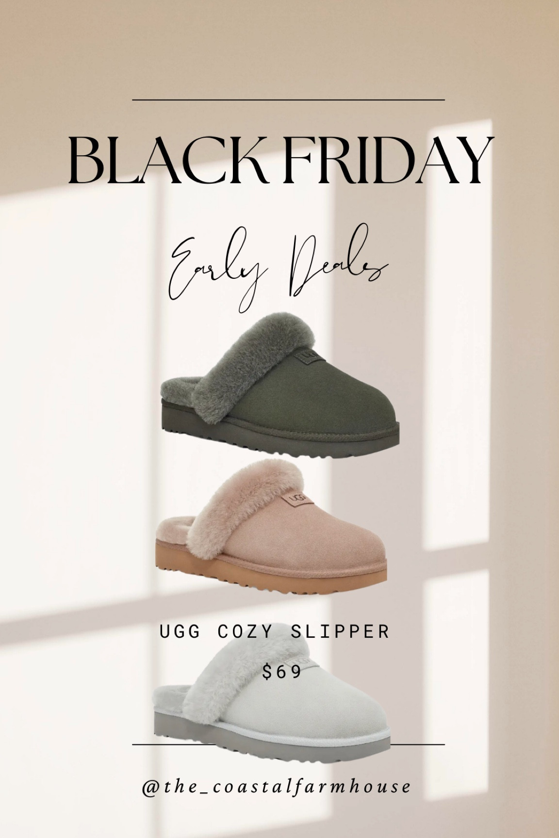 Ugg cozy slipper on sale, great gift idea or treat yourself 

#LTKsalealert #LTKGiftGuide #LTKHoliday