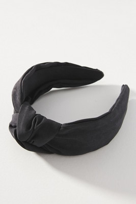 Sueded Knotted Headband | Anthropologie (US)