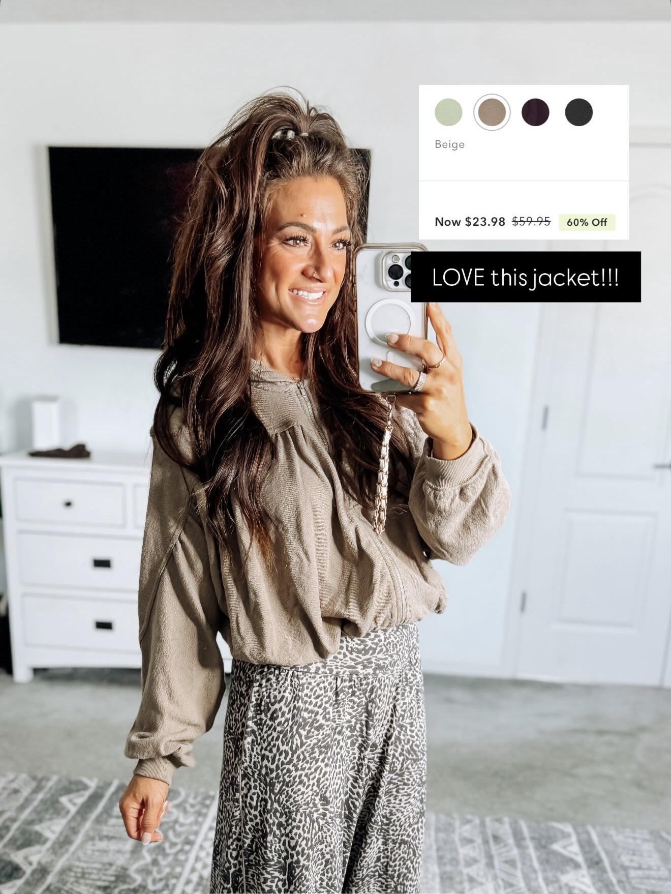 Aerie pieces on sale! I sized down in both. Jacket comes in other colors and these pants are 10/10 for comfort and cuteness! 

#LTKFindsUnder50 #LTKPetite #LTKSaleAlert