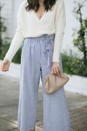 Rae Woven Stripe Pants | Morning Lavender