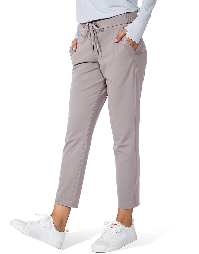 G Gradual Women's Pants with Deep Pockets 7/8 Stretch Ankle Sweatpants for Golf, Athletic, Lounge... | Amazon (US)