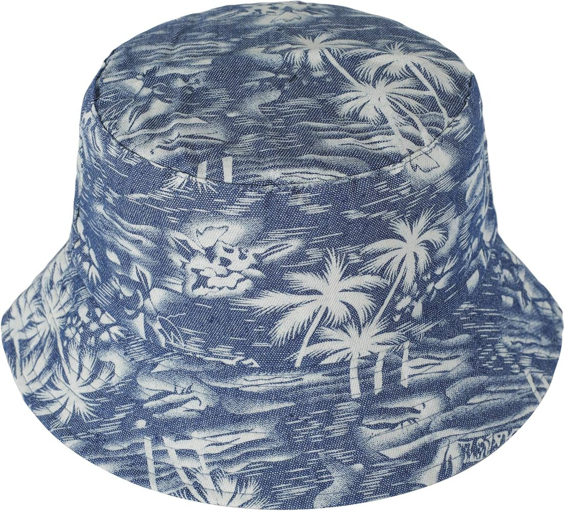 ZLYC Unisex Cute Print Bucket Hat Summer Travel Fisherman Cap for Women Men Teens | Amazon (US)
