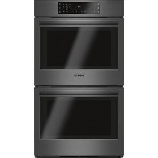 800 Series 30 in. Built-In Double Electric Convection Wall Oven in Black Stainless Steel with Fast Preheat, Self-Clean | The Home Depot