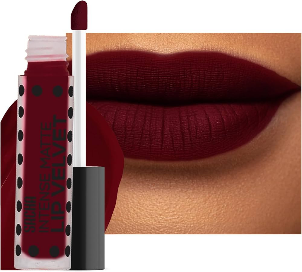 Sacha Cosmetics Intense Matte Lip Velvet Liquid Lipstick, Long-Lasting Velvet Matte Finish, 0.2 f... | Amazon (US)