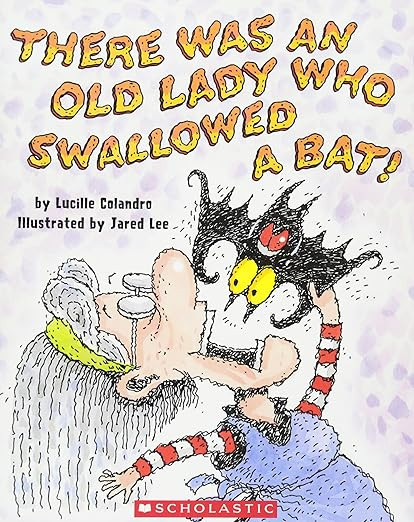 There Was an Old Lady Who Swallowed a Bat!     Paperback – Picture Book, August 1, 2005 | Amazon (US)