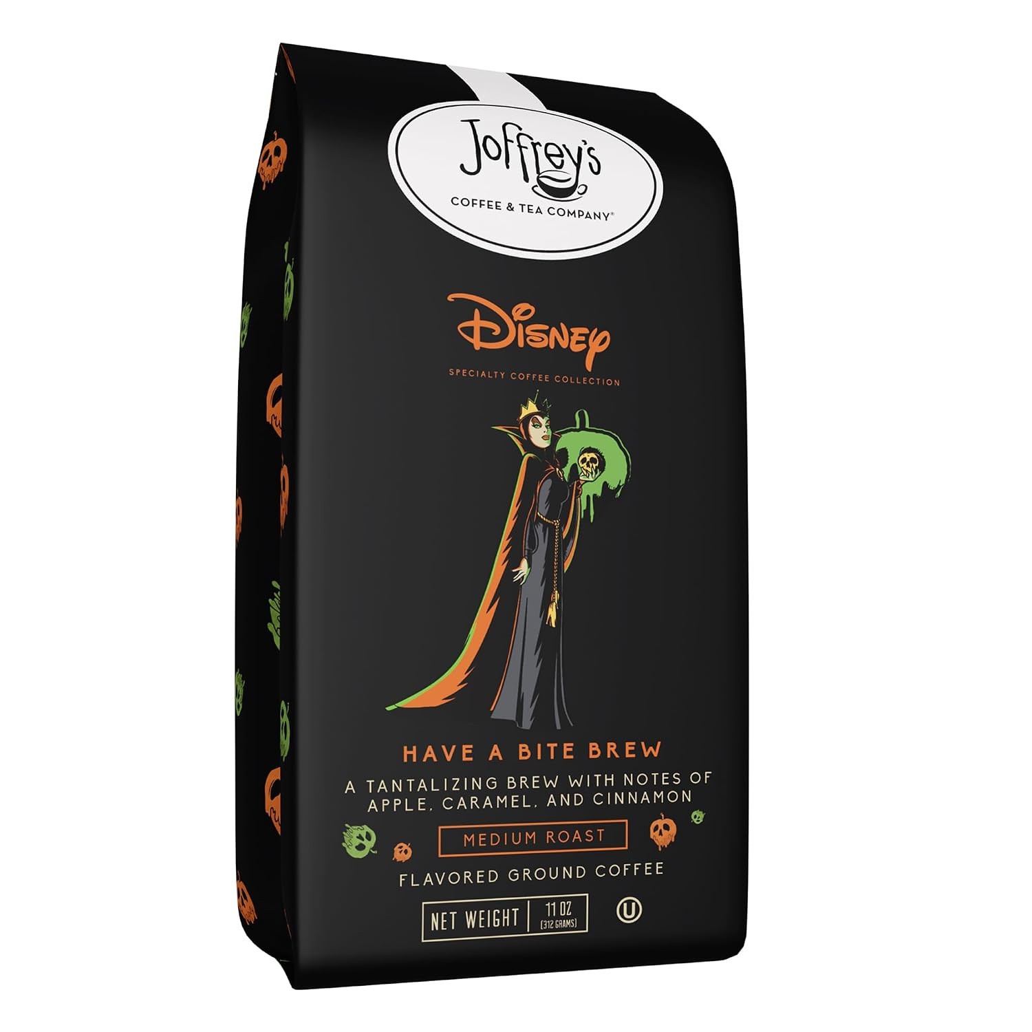 Joffrey's Coffee - Disney Have a Bite Brew, Artisan Medium Roast, Flavored Coffee with Cinnamon, Apple & Caramel Notes, Brew or French Press (Ground, 11oz) | Amazon (US)