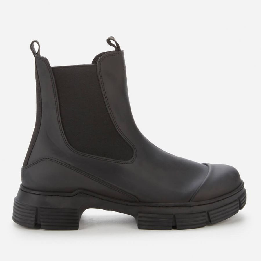 Ganni Women's Recycled Rubber Boots - Black | Coggles (Global)