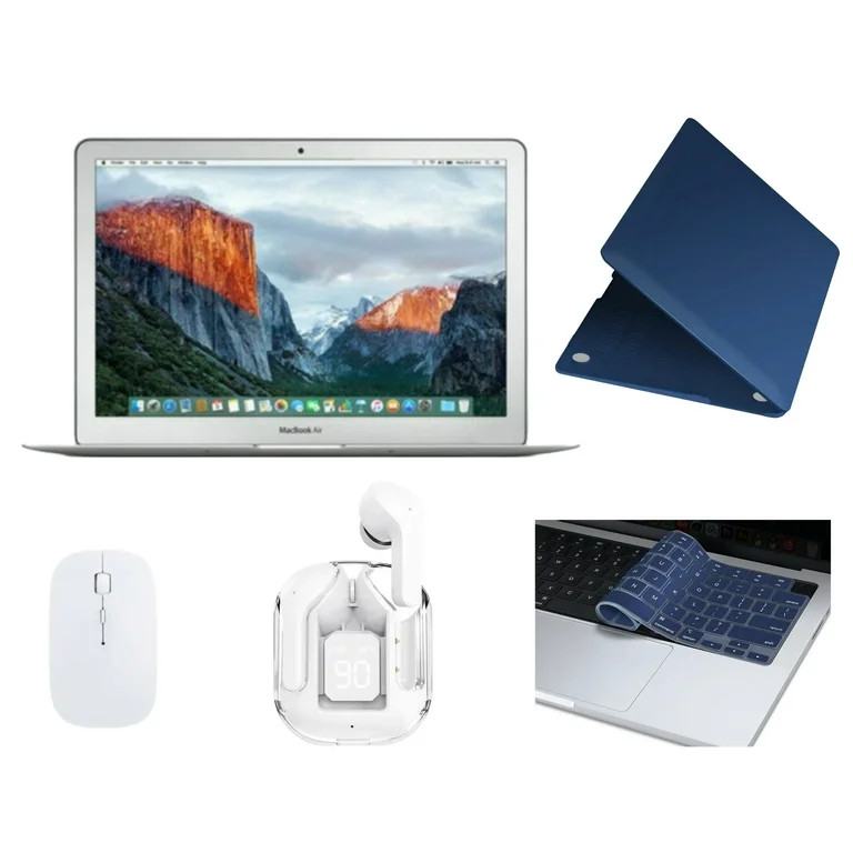 Restored Apple MacBook Air 13" Laptop Bundle – Intel Core i5, 8GB RAM, 128GB SSD – Includes C... | Walmart (US)