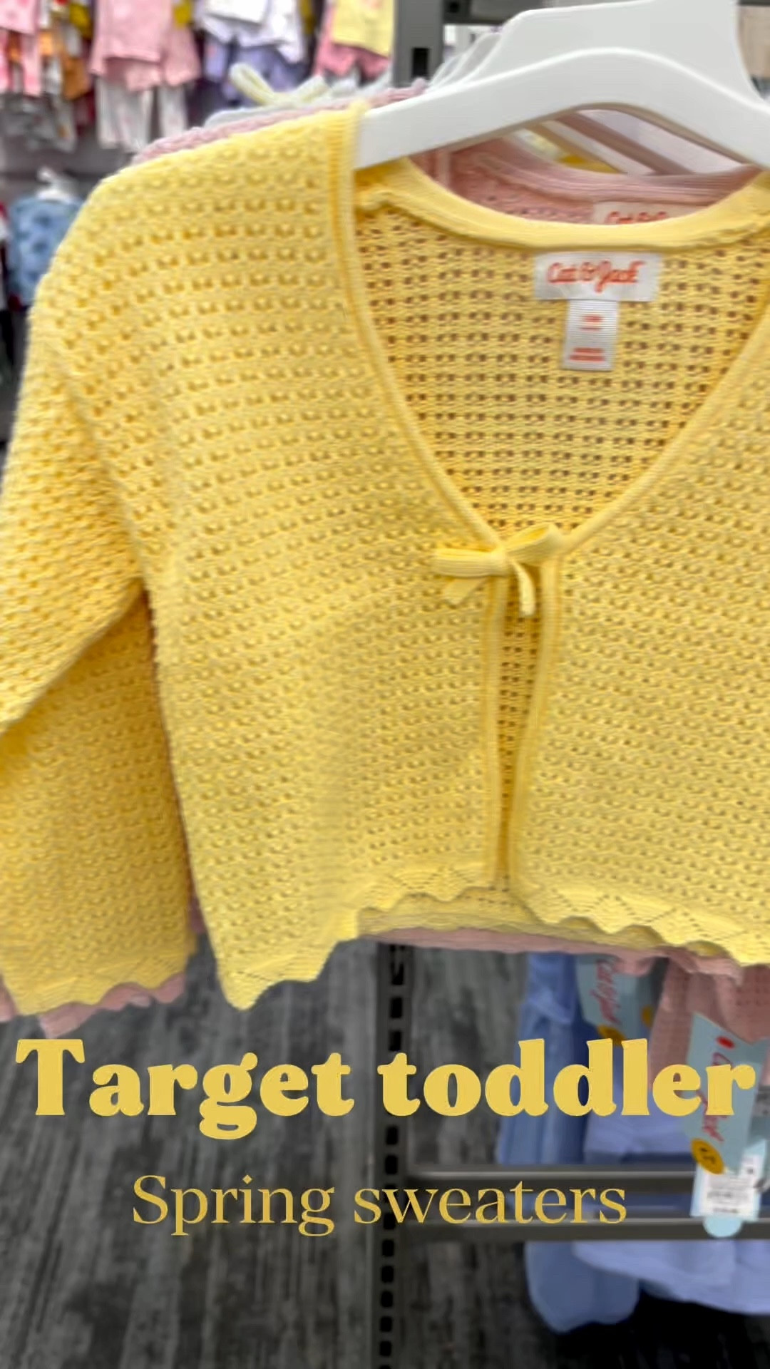 The sweetest little toddler spring cardigan 🌸 Perfect lightweight layer for chilly mornings and spring days

#springbabyoutfits #targettoddler #easteroutfit #toddlereaster #bowcardigan #tiefrontcardigan

#LTKBaby #LTKSpringSale #LTKKids