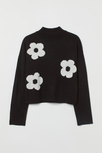 H&M+ Jacquard-knit Sweater | H&M (US)