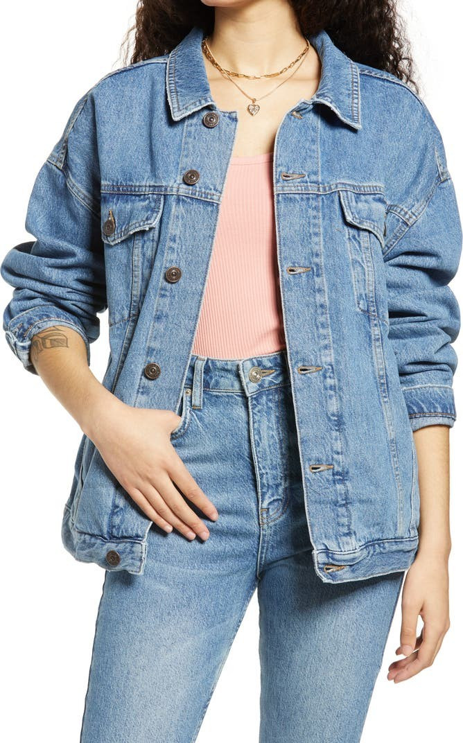 BDG Urban Outfitters Women's Oversize Denim Jacket | Nordstrom | Nordstrom