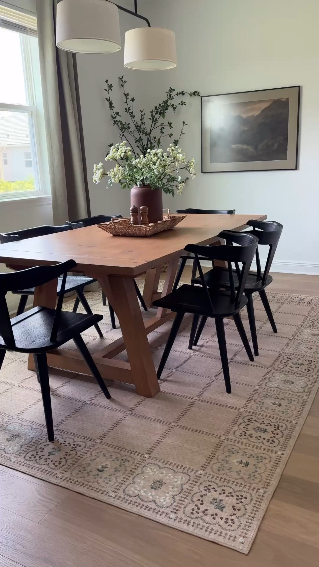 I refreshed my dining room with this beautiful washable rug from @riflepaperco x @loloirugs new collection 😍 

I chose the ORH-05 Natural/Multi 8’-3” x 11’-6” from the Orchard Collection. I love the cottage-inspired designs with vintage colors and green vine motifs in this collection. 

The rugs in this collection are Rifle Paper Co. x Loloi’s first ever machine washable rugs. They are soft, durable, and easy to clean. Very ideal for high-traffic areas.

#loloirugs #loloi #riflepaperco

#LTKHome #LTKSeasonal #LTKSaleAlert