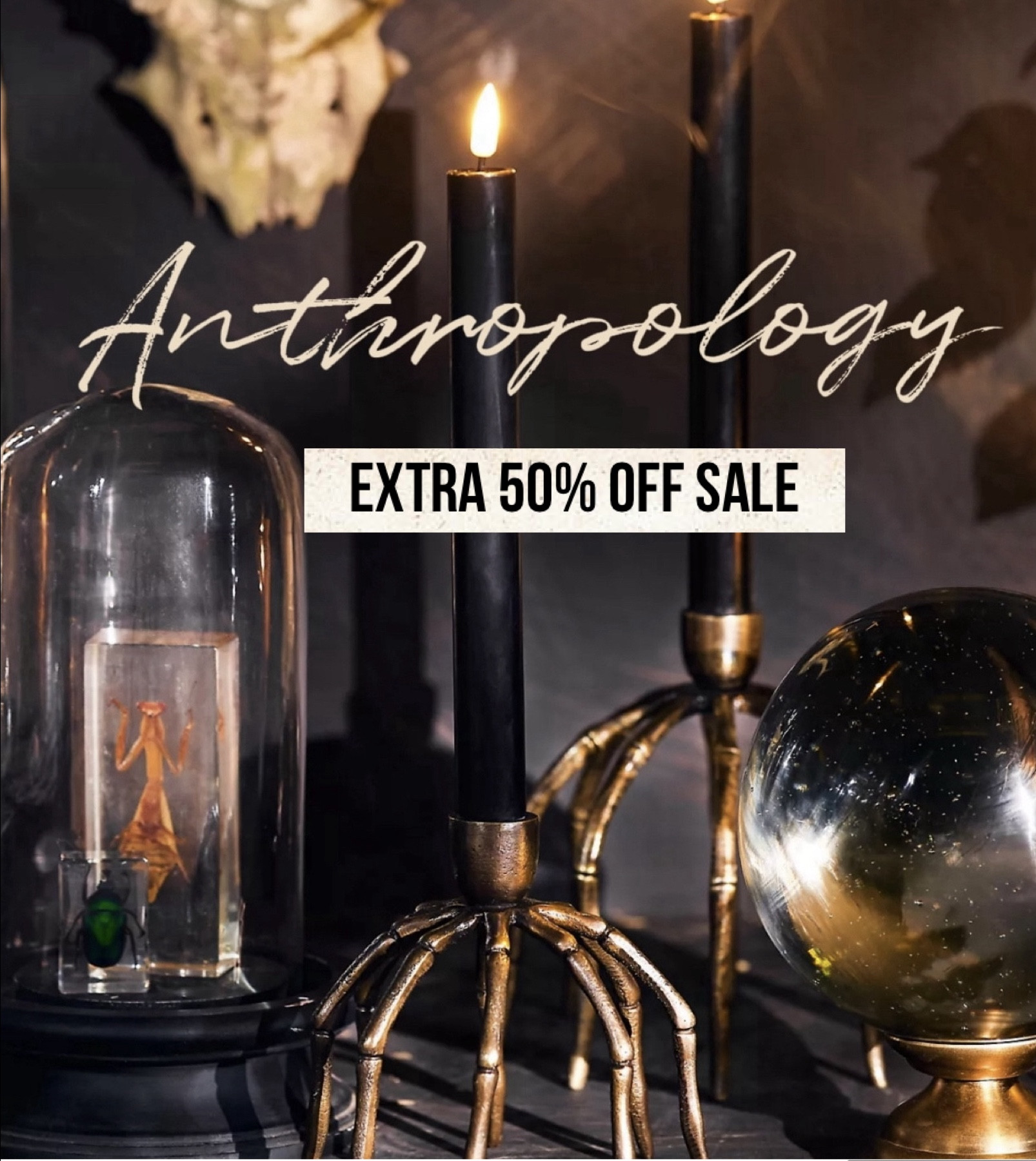 ✨ extra 50% off steal! ✨ Anthropologie’s iconic Halloween candles are on SALE right now 👻🕯️. These are the ones that always sell out first—so if you’ve been eyeing them, this is your sign to grab them before they’re gone. 🎃🖤

#AnthropologieHalloween #LaborDaySale #SpookySeason #halloweendecor #anthro #candle #decor 

#LTKHome #LTKFindsUnder50 #LTKHalloween