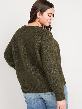 Cozy Shaker-Stitch Pullover Sweater for Women | Old Navy (US)