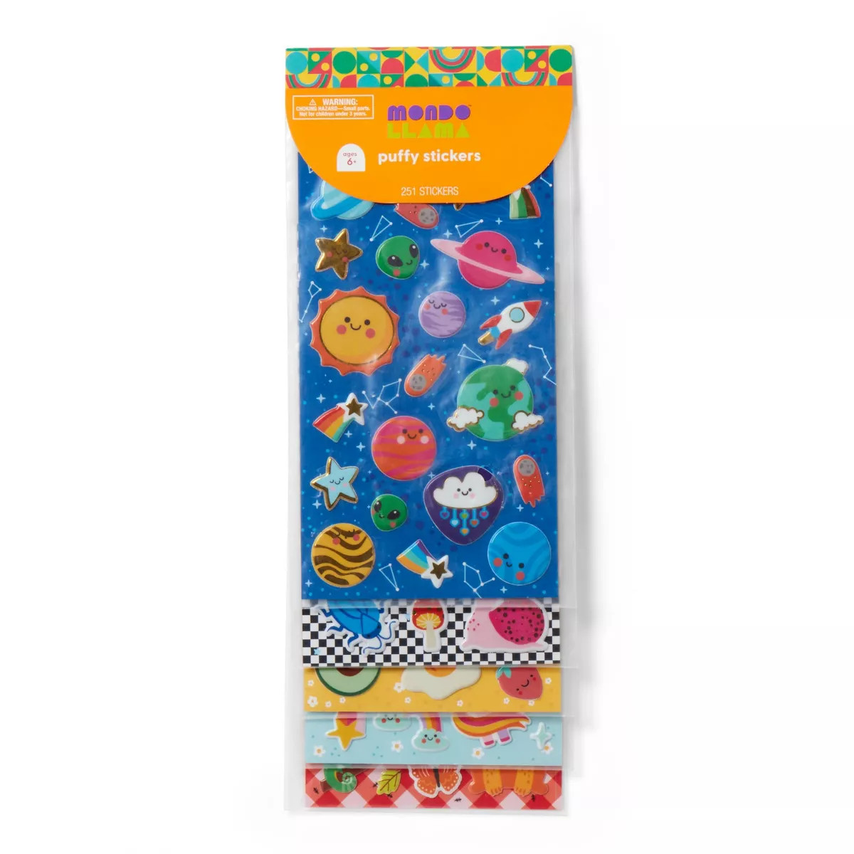251ct Puffy Stickers 5 themes - Mondo Llama™ | Target