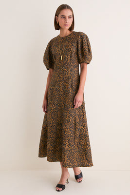 Leo Floral Midnight Bettina Maxi Dress | Tuckernuck (US)
