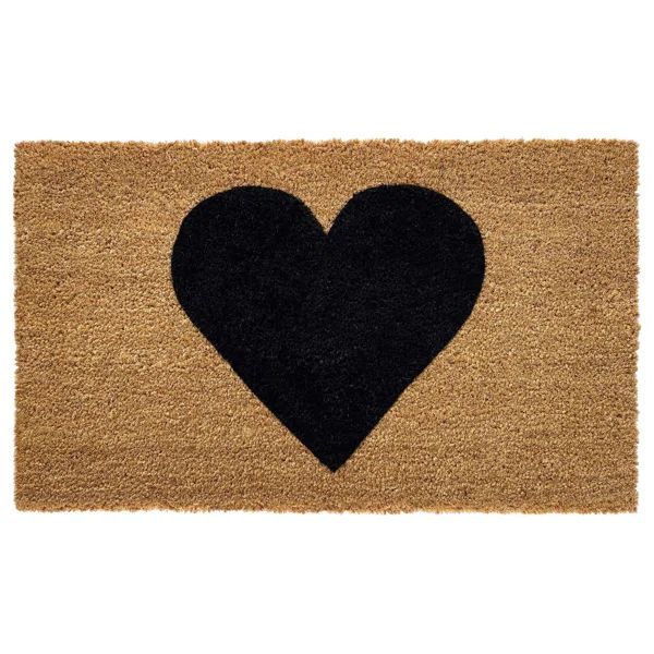 Heart Non-Slip Indoor Door Mat | Wayfair North America