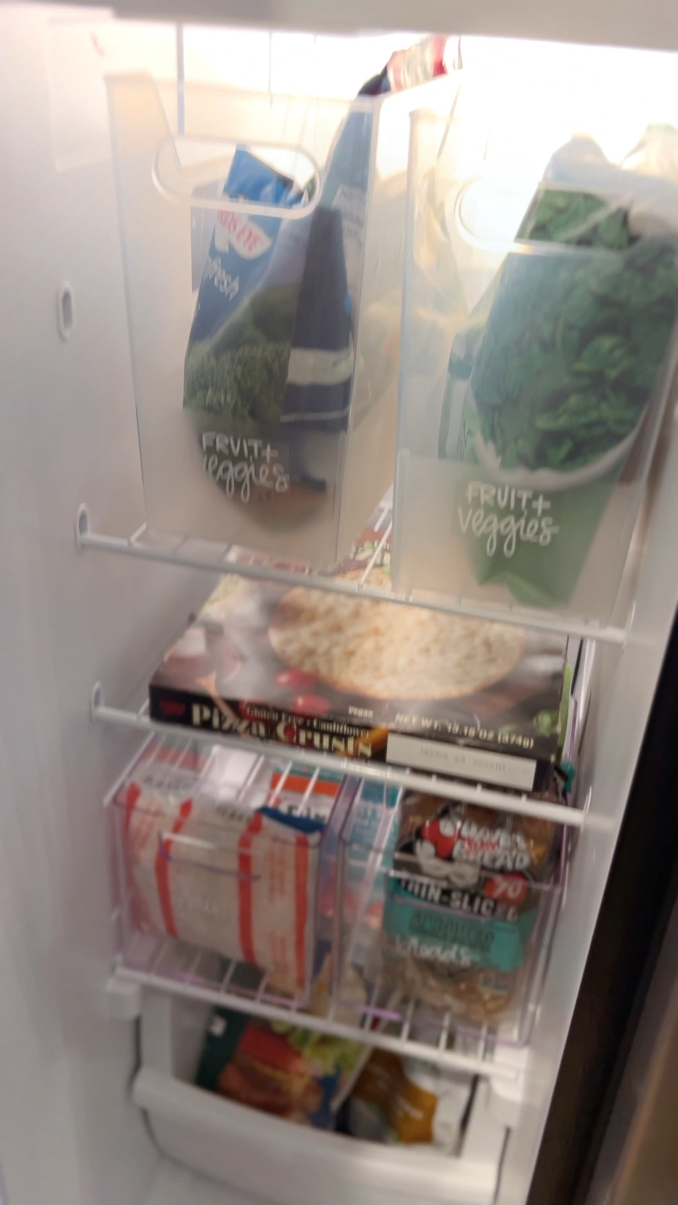Side by side freezer organization! 🧊❄️🧊

#LTKkids #LTKfamily #LTKhome