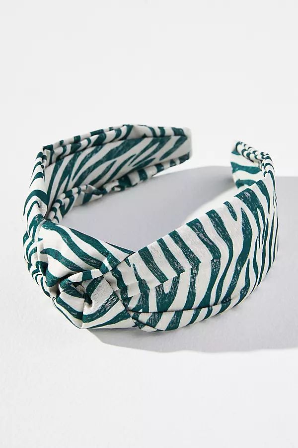 Everly Zebra Knot Headband | Anthropologie (US)