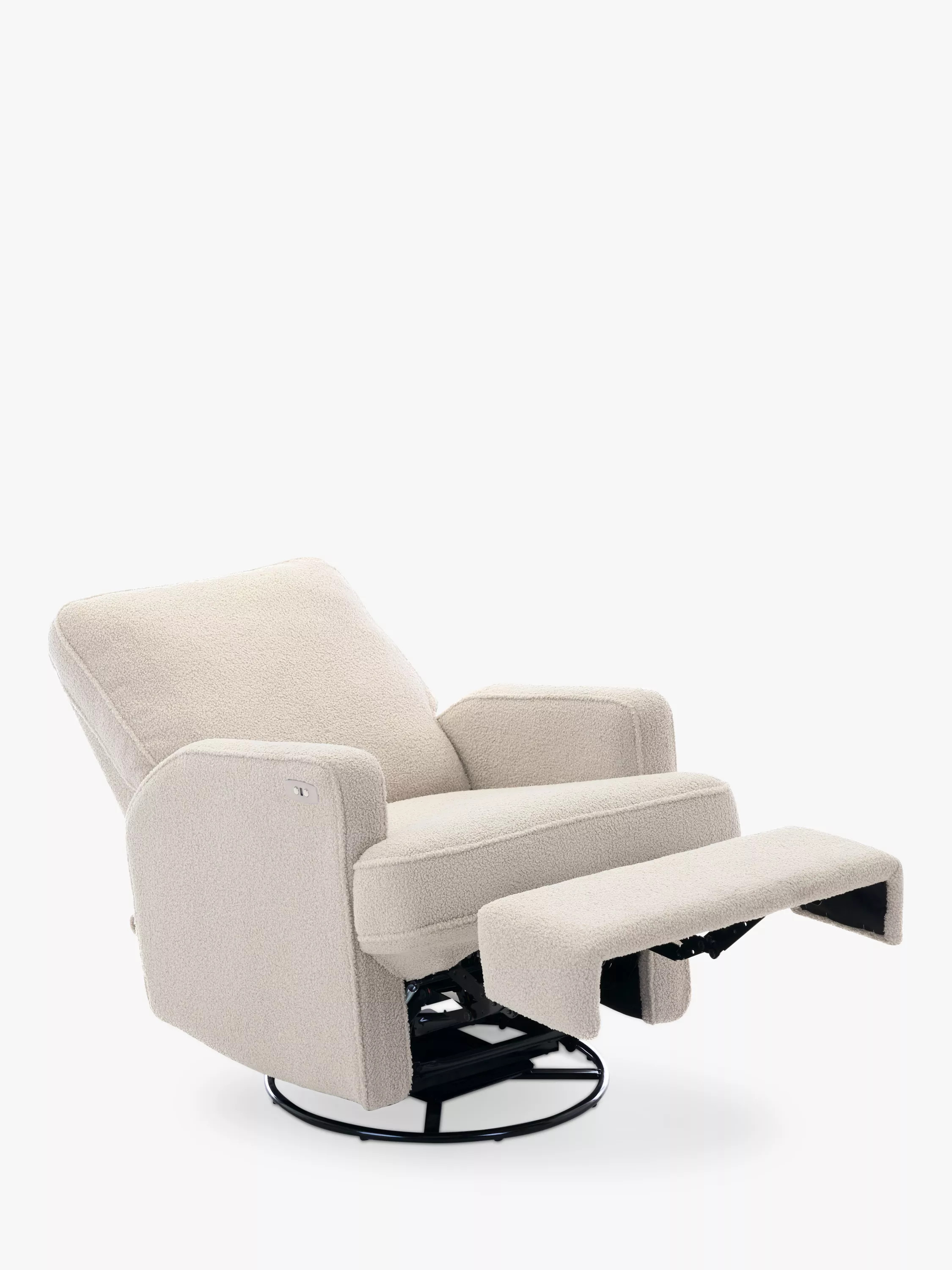 Obaby Madison Electric Recliner Nursery Chair, Ivory | John Lewis (UK)