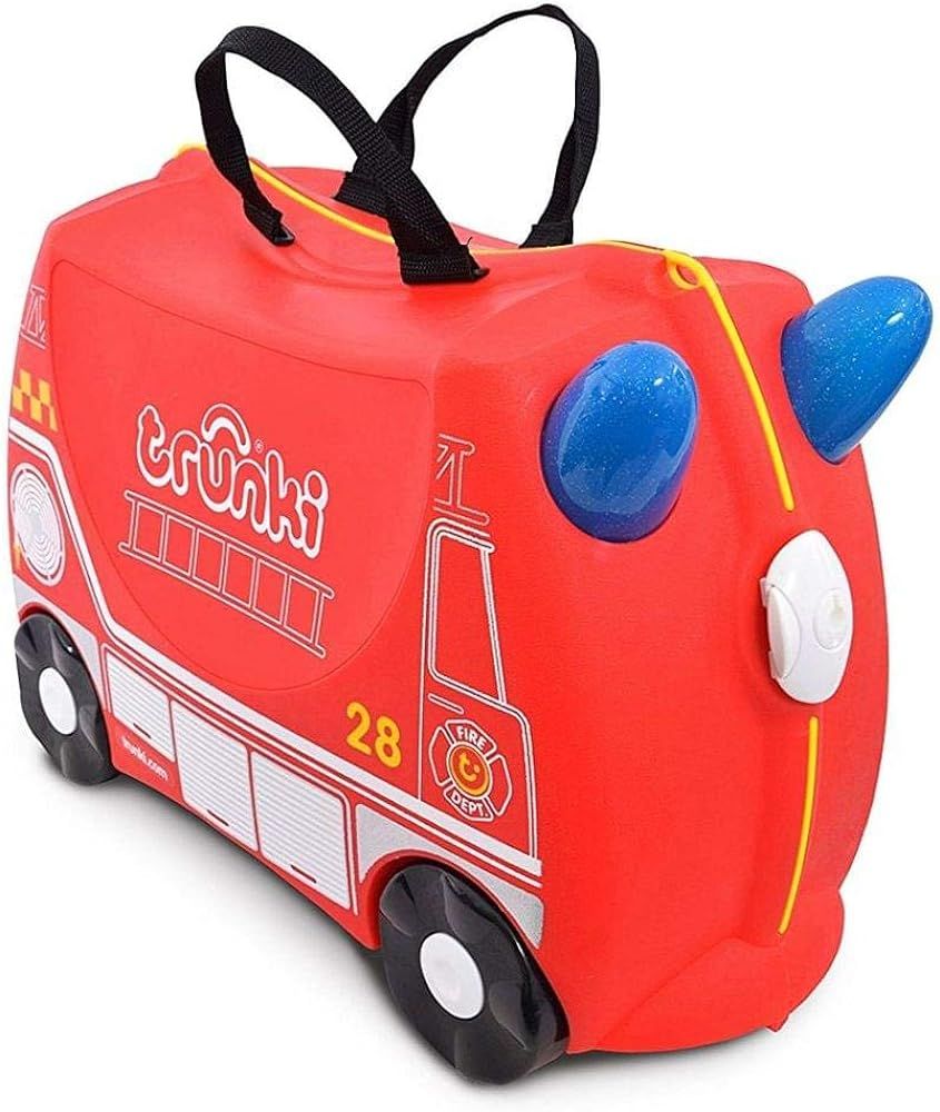 Trunki Ride-On Kids Suitcase | Tow-Along Toddler Luggage | Carry-On Cute Bag with Wheels | Kids L... | Amazon (US)