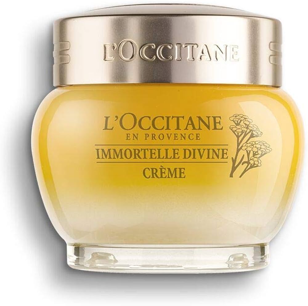 L’OCCITANE Immortelle Divine Firming Face Cream: Our #1 Cream, Improve Wrinkles, Smooth Skin, D... | Amazon (US)