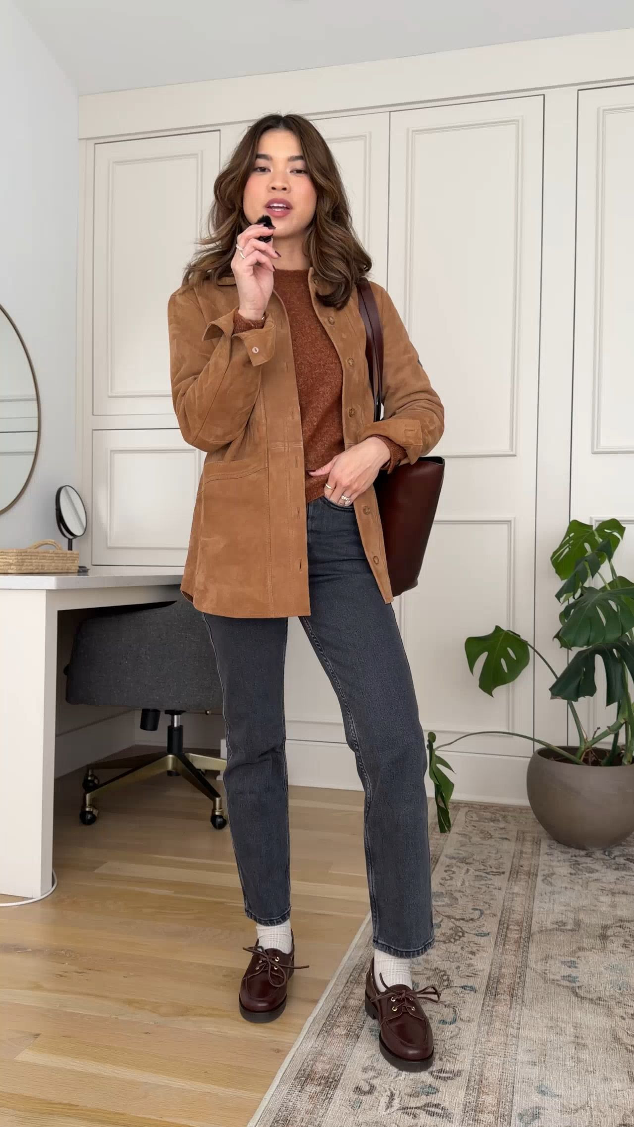 Sizing info: jacket size XS, jeans size 2 in Middle Grey, sweater size XS!  petite fashion, get dressed with me, outfit inspiration, ootd, nashville outfit, Nashville influencer, petite style, vacation style, casual outfits, mom style, petite pants, winter dress, winter outfit, winter pants, winter outfit inpso, winter outfit idea, winter top, winter style, winter sweater, cozy sweater, cold weather sweater, cold weather outfit, winter bag, winter purse, sezane pants, jeans, denim, sezane denim, black denim, winter jacket, winter coat, warm coat, sezane jacket, sezane 

 

#LTKHoliday #LTKSeasonal #LTKPetite