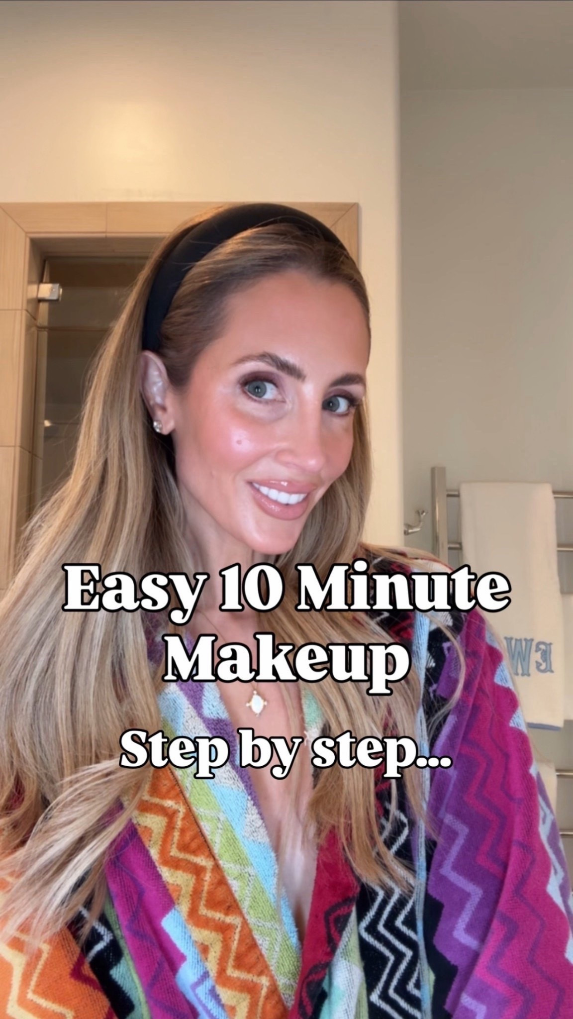 Em’s easy 10 minute makeup!!

foundation- tawny
under eye brightener - fair light 
concealer - shade 5 medium 
bronzer - 2 or 3
brow pencil - ash brown
highlight pencil - camille/sand
blush - perfect pink 
glow palette - 00 universal 
finishing powder - fair medium white 
lip liner - wherever walnut 
lipstick - daisy girl 
gloss - forget the filler (FB)