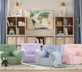 Anywhere Chair®, Twill Slipcover Only | Pottery Barn Kids