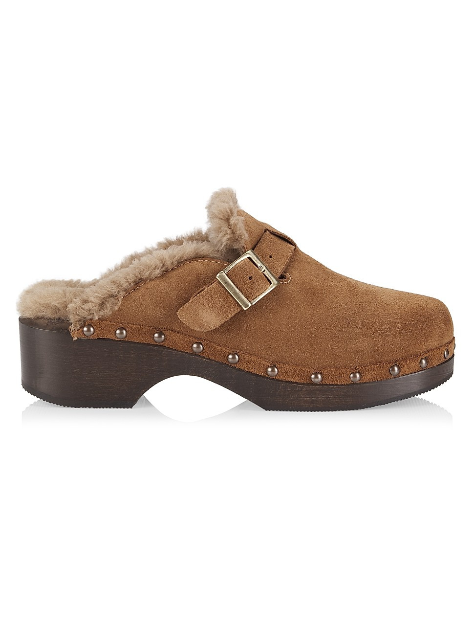 70s Shearling Clog | Saks Fifth Avenue