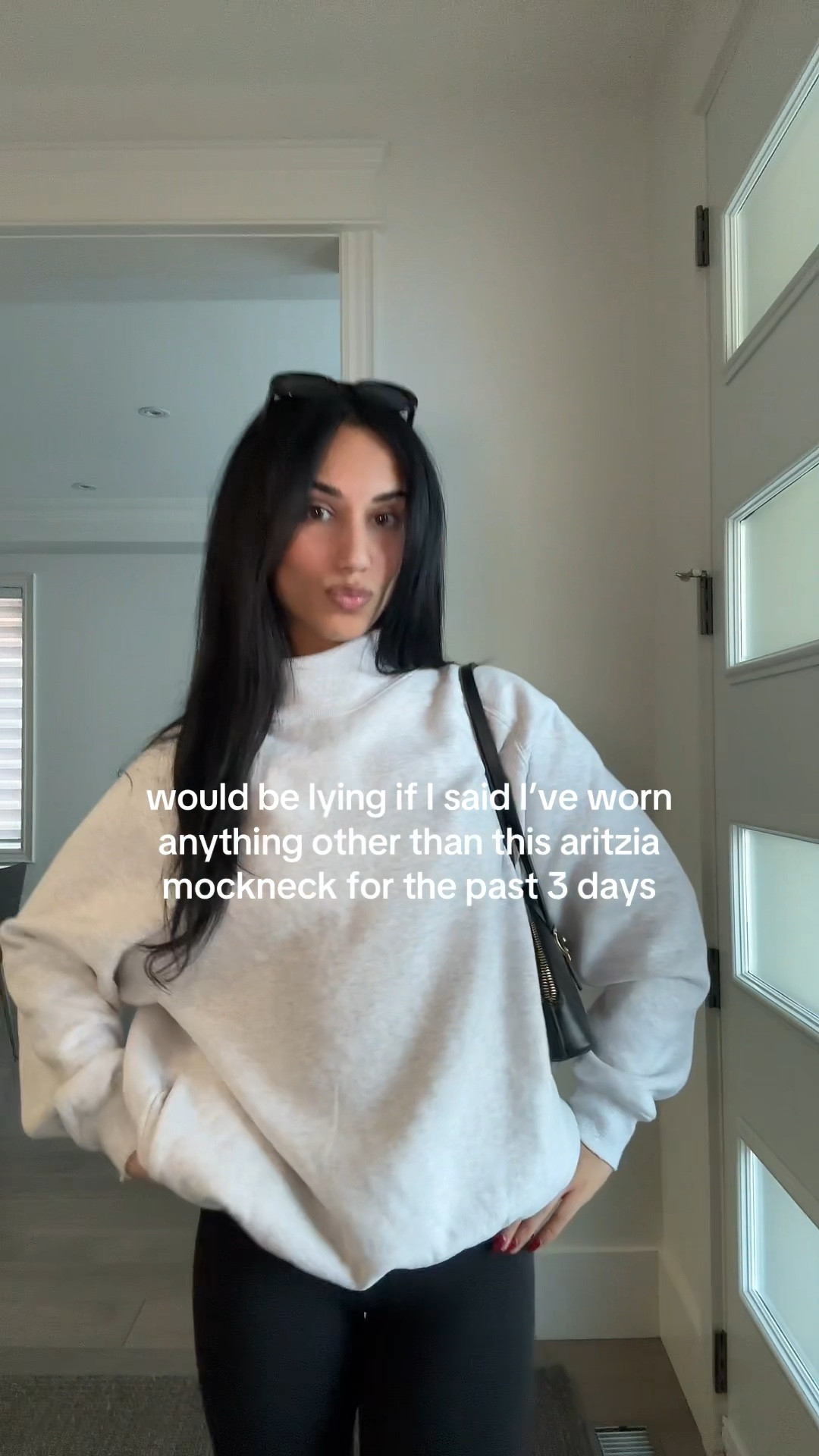 Size XS 🤍 (also linked a similar version since this exact one is now sold out!)