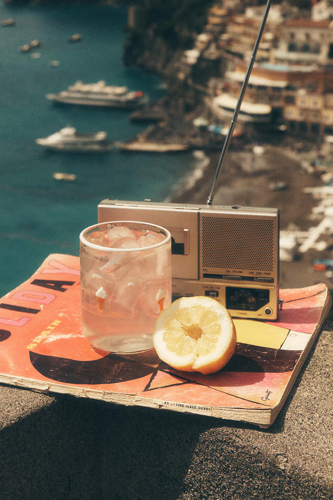 The Boardwalk Icon Juice Glass | Anthropologie (US)