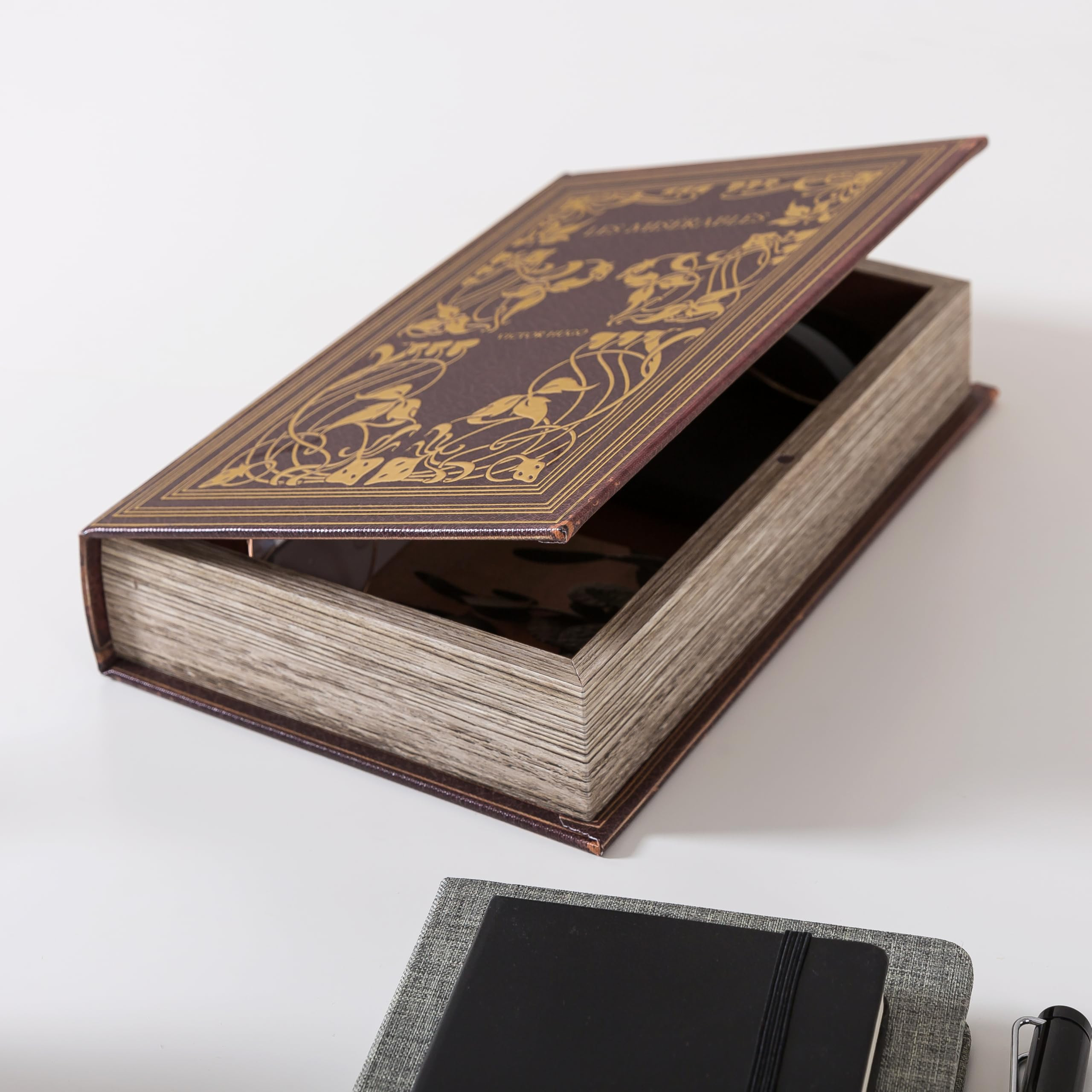 Soul & Lane Faux Book Storage Box – 10" x 6.7" x 1.8" Book Shaped Box with Magnetic Closure, De... | Amazon (US)