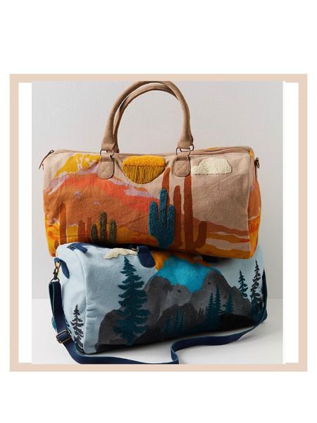 Horizon graphic print weekender travel tote bag

#LTKunder100 #LTKstyletip #LTKitbag