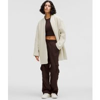 Relaxed-Fit Zip-Front Wool Coat | Lululemon (US)