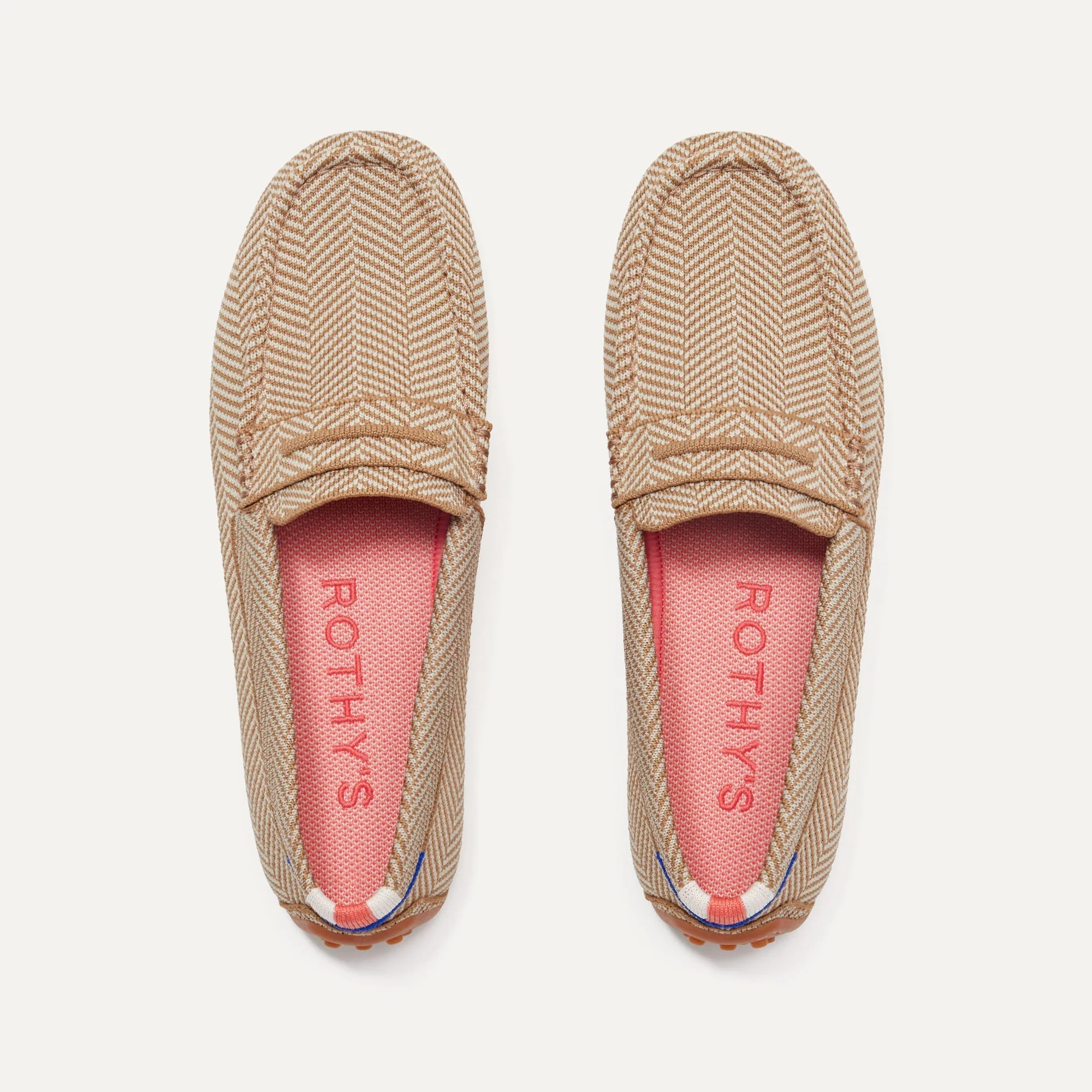 The Driver in Tan Herringbone | Women's Driving Loafers | Rothy's | Rothy's