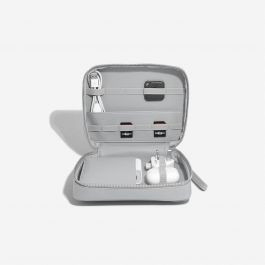 Pebble Grey Cable Tidy Bag | Stackers