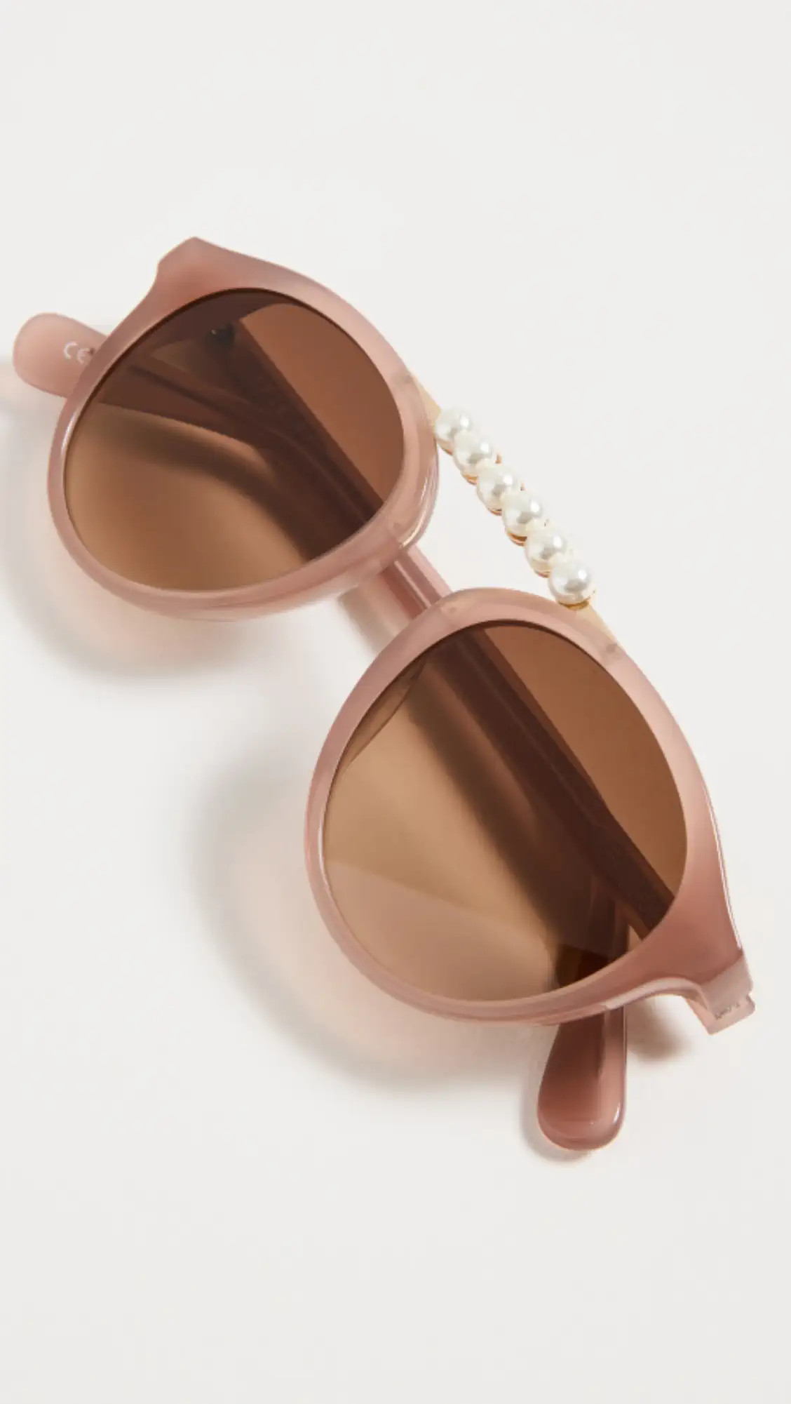 Lele Sadoughi Pearl Courtside Sunglasses | Shopbop | Shopbop